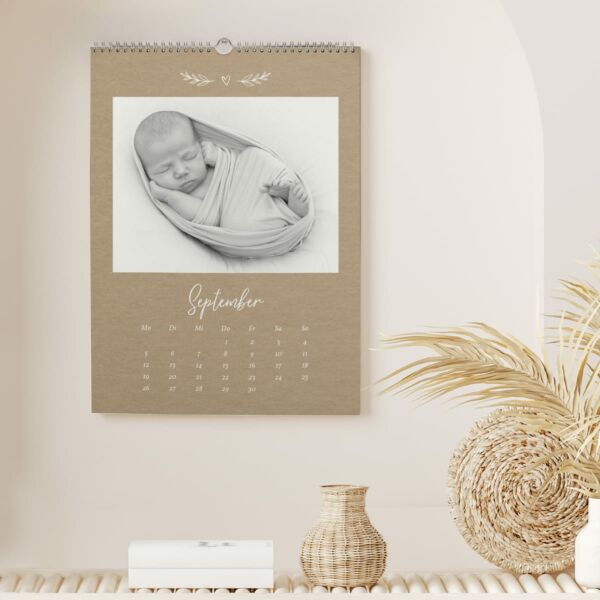 Wandkalender Crafty Leaves