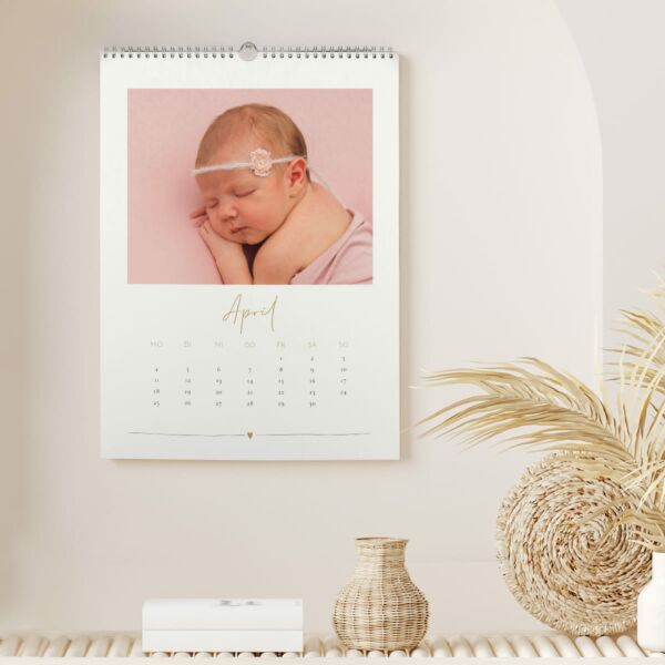 Wandkalender Voll mit Liebe