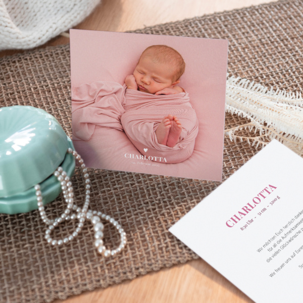 Geburtskarte In Love