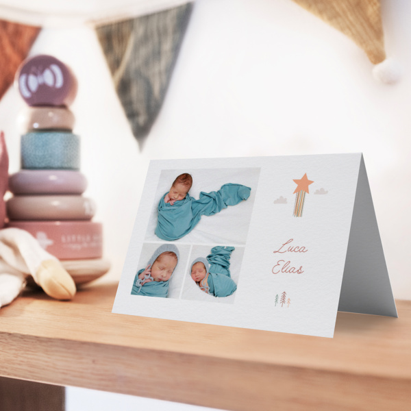 Geburtskarte Dreamland