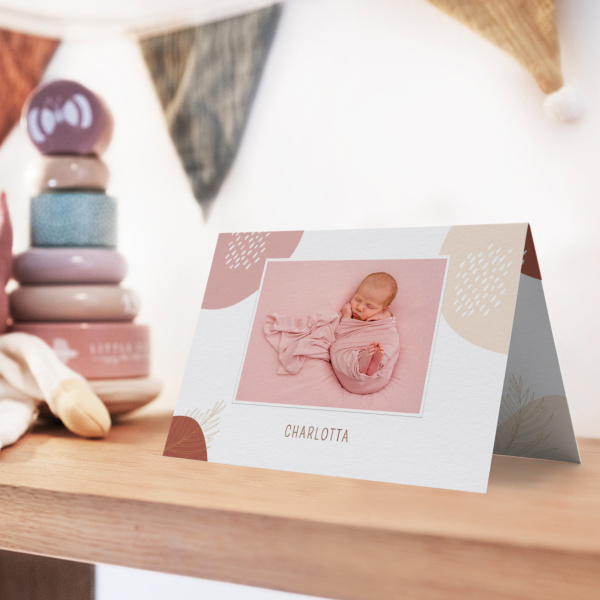 Geburtskarte Glückskind