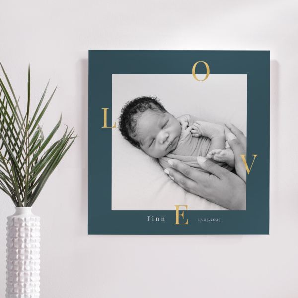 Acryl Glas Love Letter