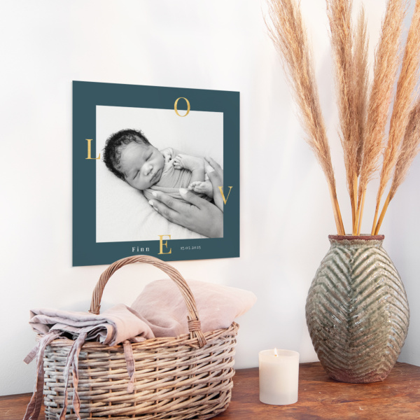 Alu Dibond Love Letter