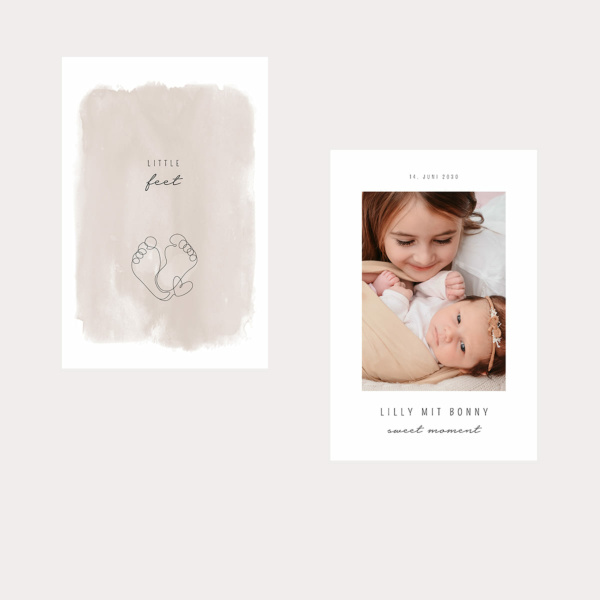 Poster Duo Little Feet